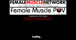 Desktop Screenshot of femalemusclepov.com